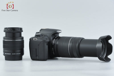 [Used] Canon EOS Kiss X6i Double Zoom Kit