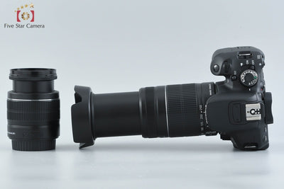 [Used] Canon EOS Kiss X6i Double Zoom Kit