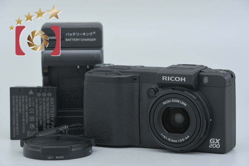 Used: RICOH GX200 Compact Digital Camera - Low Shutter Count
