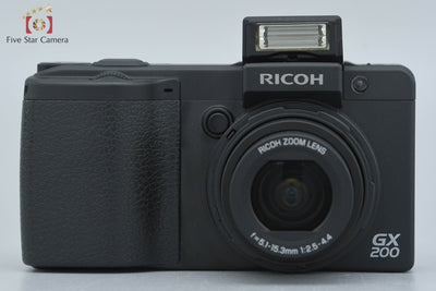 Used: RICOH GX200 Compact Digital Camera - Low Shutter Count