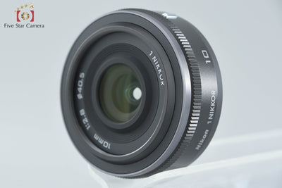 [Used] Nikon 1 NIKKOR 10mm f/2.8 Black