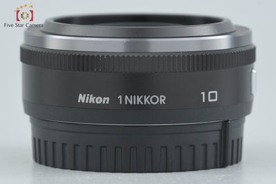 [Used] Nikon 1 NIKKOR 10mm f/2.8 Black