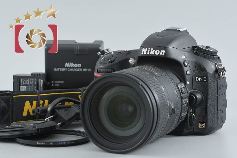 [Used] Nikon D610 28-300 VR Lens Kit - Low Shutter Count
