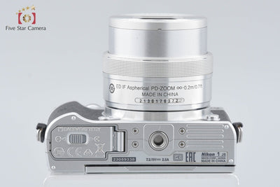 [Used] Nikon 1 J5 Silver Standard Power Zoom Kit