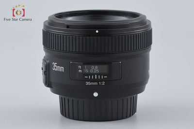 [Used] Yongnuo YN 35mm f/2 N for Nikon