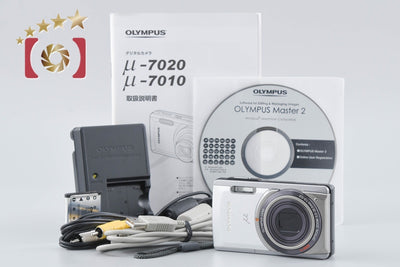 [Used] OLYMPUS Olympus μ-7020 Silver Compact Digital Camera
