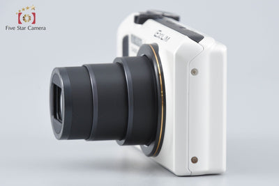 [Used] CASIO Casio HIGH SPEED EXILIM EX-ZR100 White Compact Digital Camera with Original Box