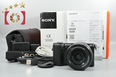 [Used] SONY Sony α5000 ILCE-5000L Power Zoom Lens Kit Black - Low Shutter Count