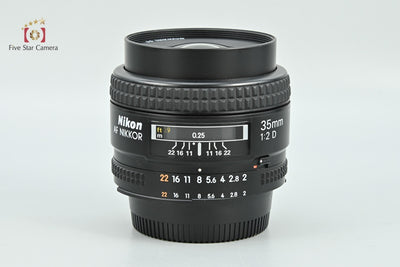 [Used] Nikon AF NIKKOR 35mm f/2 D