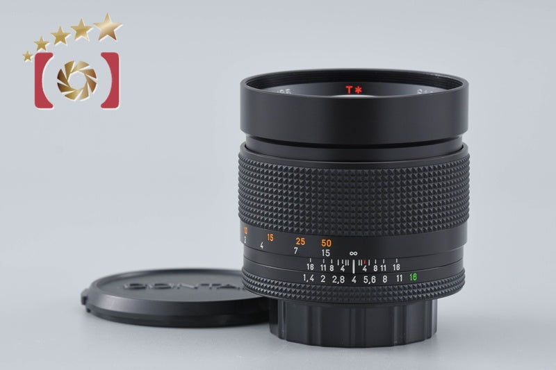 【中古】CONTAX コンタックス Carl Zeiss Planar 85mm f/1.4 T* MMJ