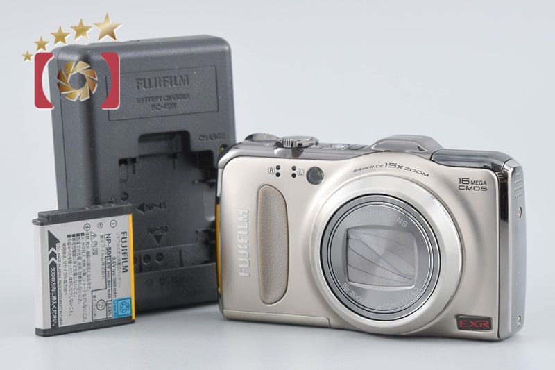 【中古】FUJIFILM 富士フイルム FINEPIX F550EXR シャンパンゴールド コンパクトデジタルカメラ