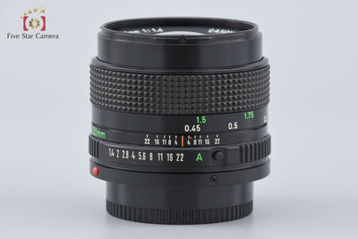 [Used] Canon New FD 50mm f/1.4