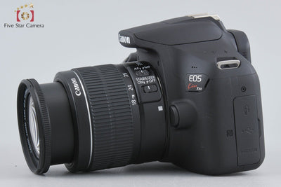【Used】Canon EOS Kiss X90 EF-S 18-55 IS II Lens Kit, Low Shutter Count, With Original Box