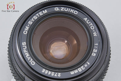 [Used] OLYMPUS Olympus G.ZUIKO AUTO-W 28mm f/3.5