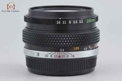 [Used] OLYMPUS Olympus G.ZUIKO AUTO-W 28mm f/3.5