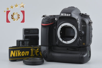 [Used] Nikon D600 + MB-D14 Multi-Power Battery Pack - Low Shutter Count