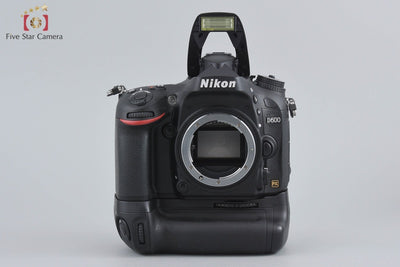 [Used] Nikon D600 + MB-D14 Multi-Power Battery Pack - Low Shutter Count