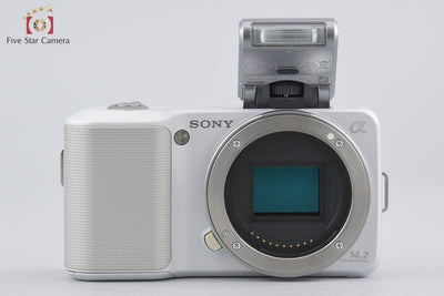 [Used] SONY Sony α NEX-3 Thin Wide-Angle Lens Kit White, with original box