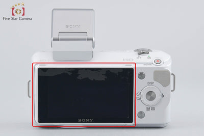 [Used] SONY Sony α NEX-3 Thin Wide-Angle Lens Kit White, with original box