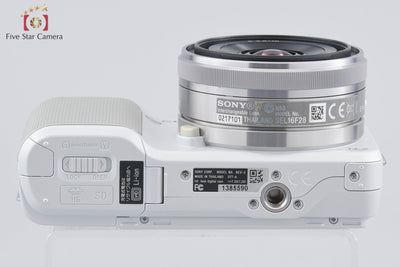 [Used] SONY Sony α NEX-3 Thin Wide-Angle Lens Kit White, with original box