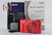 [Used] Canon PowerShot SX610 HS Red Compact Digital Camera with Original Box