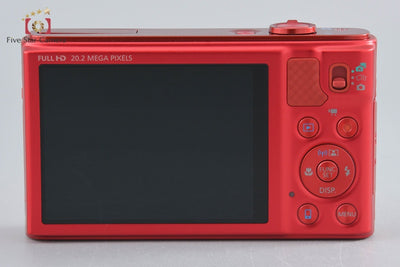 [Used] Canon PowerShot SX610 HS Red Compact Digital Camera with Original Box