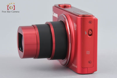 [Used] Canon PowerShot SX610 HS Red Compact Digital Camera with Original Box