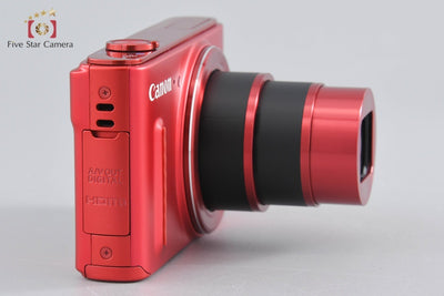 [Used] Canon PowerShot SX610 HS Red Compact Digital Camera with Original Box