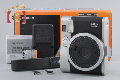 [Used] Fujifilm instax Mini 90 Neo Classic Black Instant Camera with Original Box