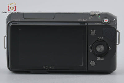 【Used】SONY Sony α NEX-3 Black Mirrorless Interchangeable Lens Camera