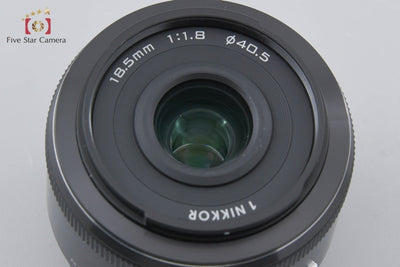 [Used] Nikon 1 NIKKOR 18.5mm f/1.8 Black