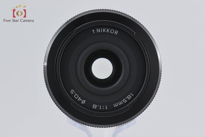 [Used] Nikon 1 NIKKOR 18.5mm f/1.8 Black