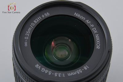 [Used] Nikon AF-P DX NIKKOR 18-55mm f/3.5-5.6 G VR