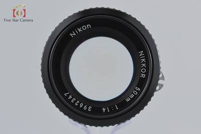 [Used] Nikon Ai NIKKOR 50mm f/1.4