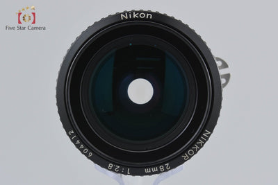 [Used] Nikon Ai NIKKOR 28mm f/2.8