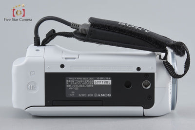【中古】SONY ソニー ハンディカム HDR-CX470 ホワイト デジタルビデオカメラ 元箱付き