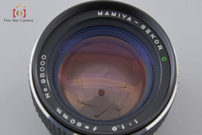 【中古】Mamiya マミヤ SEKOR C 80mm f/1.9 645用