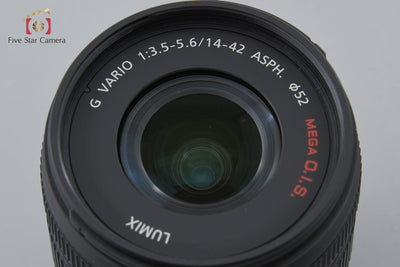 [Used] Panasonic LUMIX G VARIO 14-42mm f/3.5-5.6 ASPH. MEGA O.I.S. H-FS014042