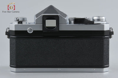 Used: Nikon F Eye Level Late Model Silver + NIKKOR-S Auto 50mm f/1.4