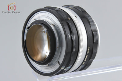 Used: Nikon F Eye Level Late Model Silver + NIKKOR-S Auto 50mm f/1.4