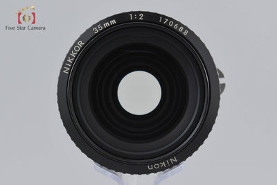 [Used] Nikon Ai NIKKOR 35mm f/2
