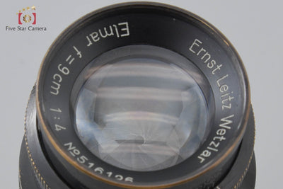 [Used] Leica Elmar 90mm f/4 L39 Leica Screw Mount