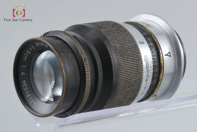 [Used] Leica Elmar 90mm f/4 L39 Leica Screw Mount