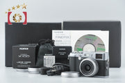 [Used] FUJIFILM FinePix X100 Silver Compact Digital Camera with Original Box