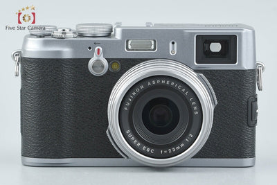 [Used] FUJIFILM FinePix X100 Silver Compact Digital Camera with Original Box