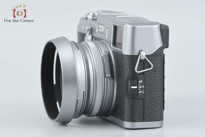 [Used] FUJIFILM FinePix X100 Silver Compact Digital Camera with Original Box