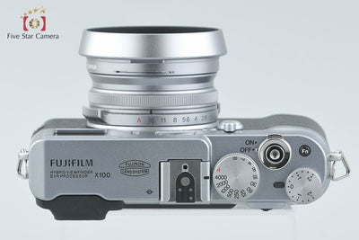 [Used] FUJIFILM FinePix X100 Silver Compact Digital Camera with Original Box