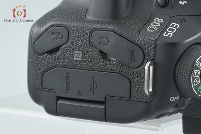 [Used] Canon EOS 80D Digital SLR Camera