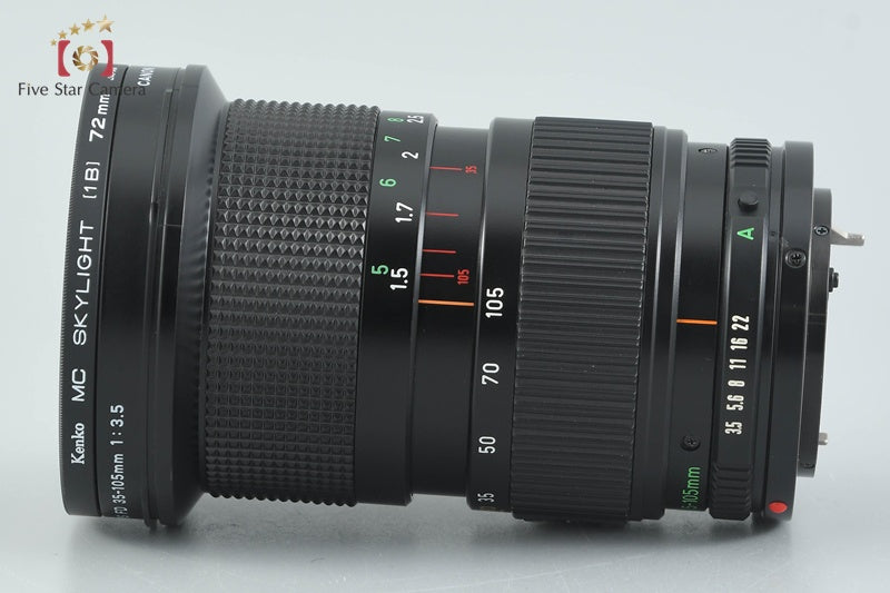 中古】Canon キヤノン New FD 35-105mm f/3.5 – Five Star Camera