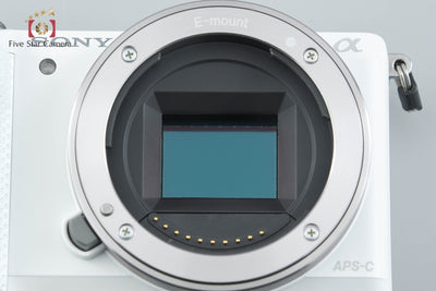 [Used] SONY α5000 ILCE-5000 Power Zoom Lens Kit White - Low Shutter Count